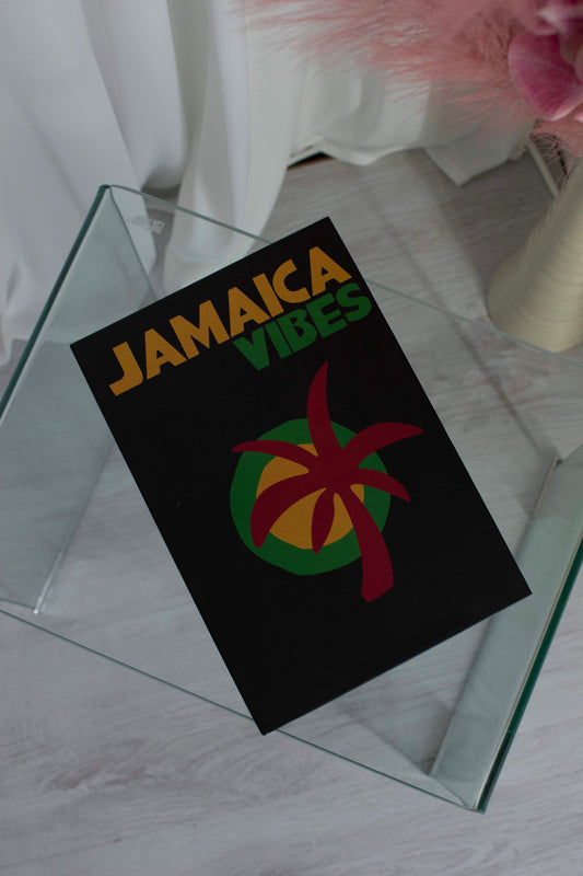 Jamaica Vibes Travel Decorative Secret Coffee Table Book Box