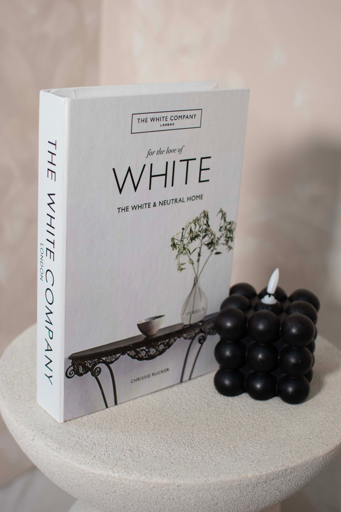 The White Decorative Secret Coffee Table Book Box