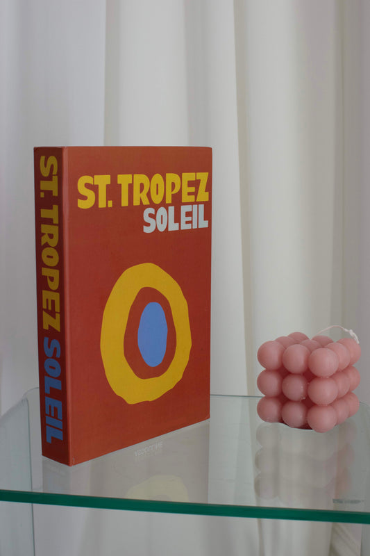 St Tropez Soleil Travel Decorative Secret Coffee Table Book Box