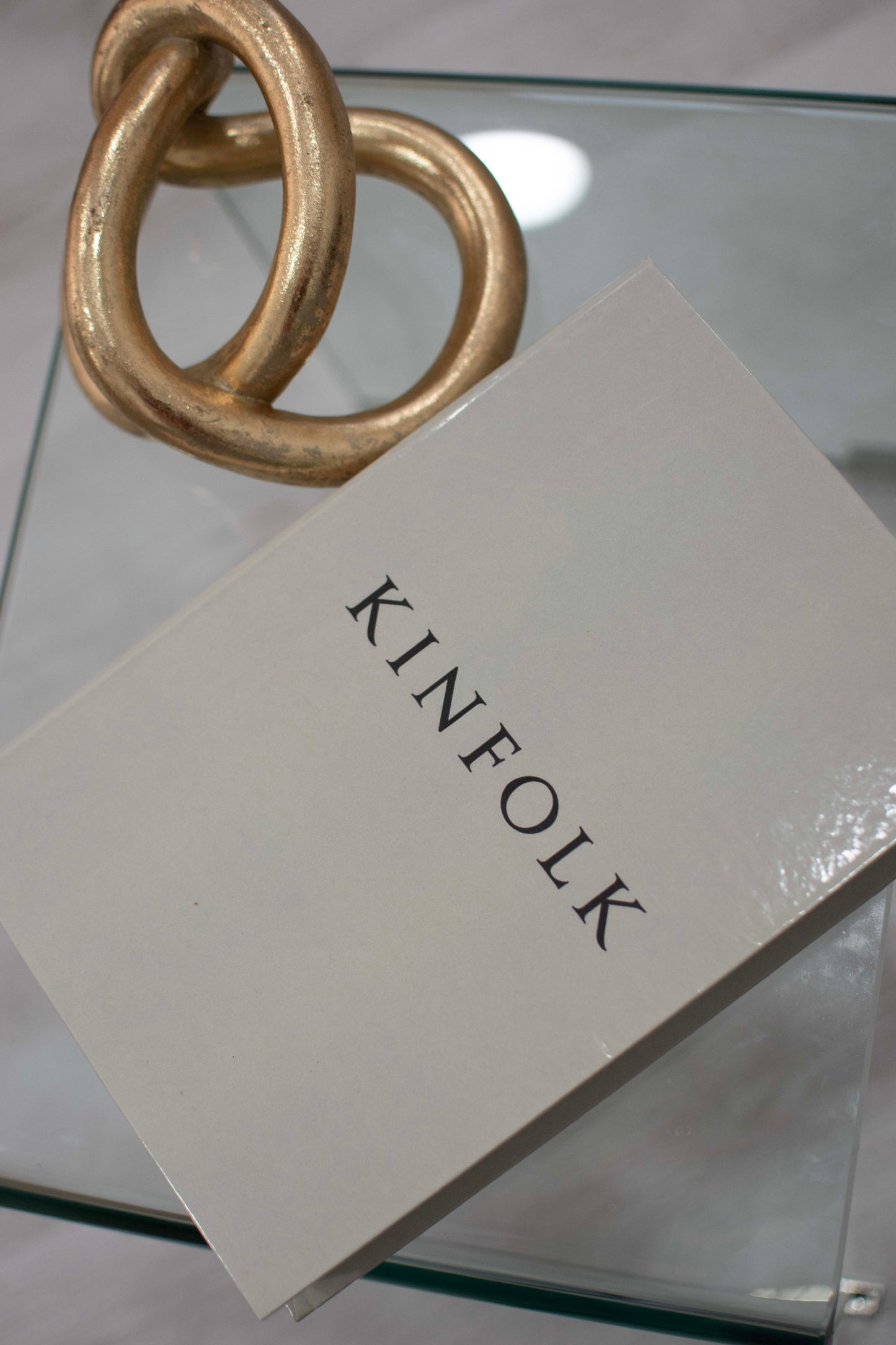 Kinfolk Grey Decorative Secret Coffee Table Book Box