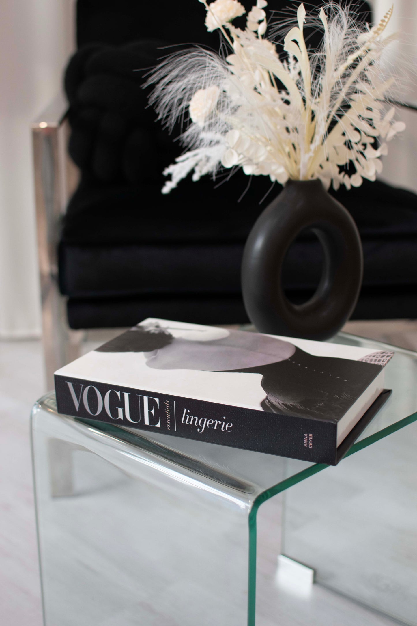 Vogue Lingerie Decorative Secret Coffee Table Book Box