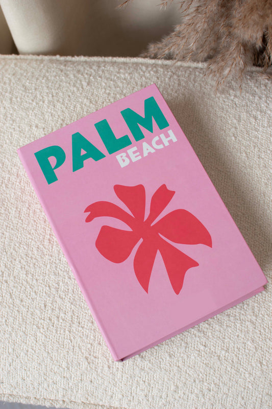 Palm Beach Travel Decorative Secret Coffee Table Book Box