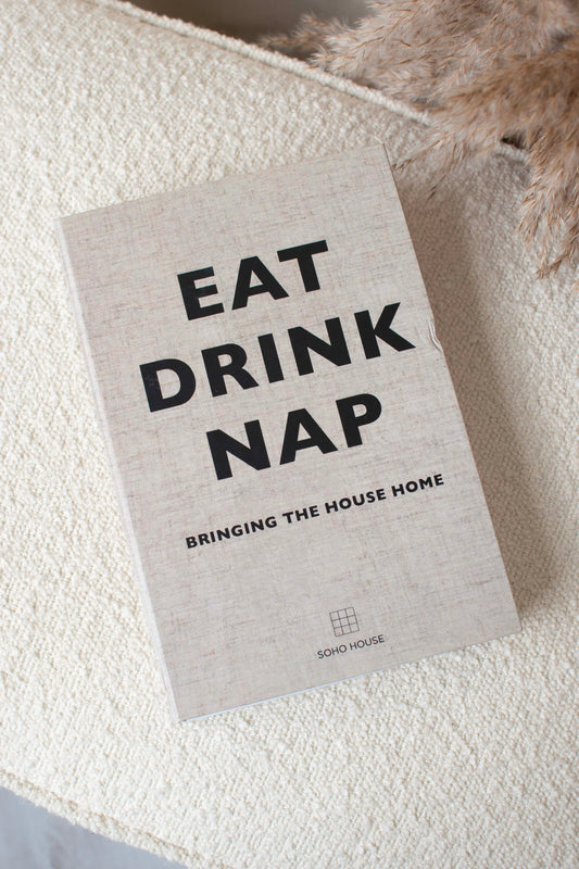 Eat Drink Nap Decorative Secret Coffee Table Book Box