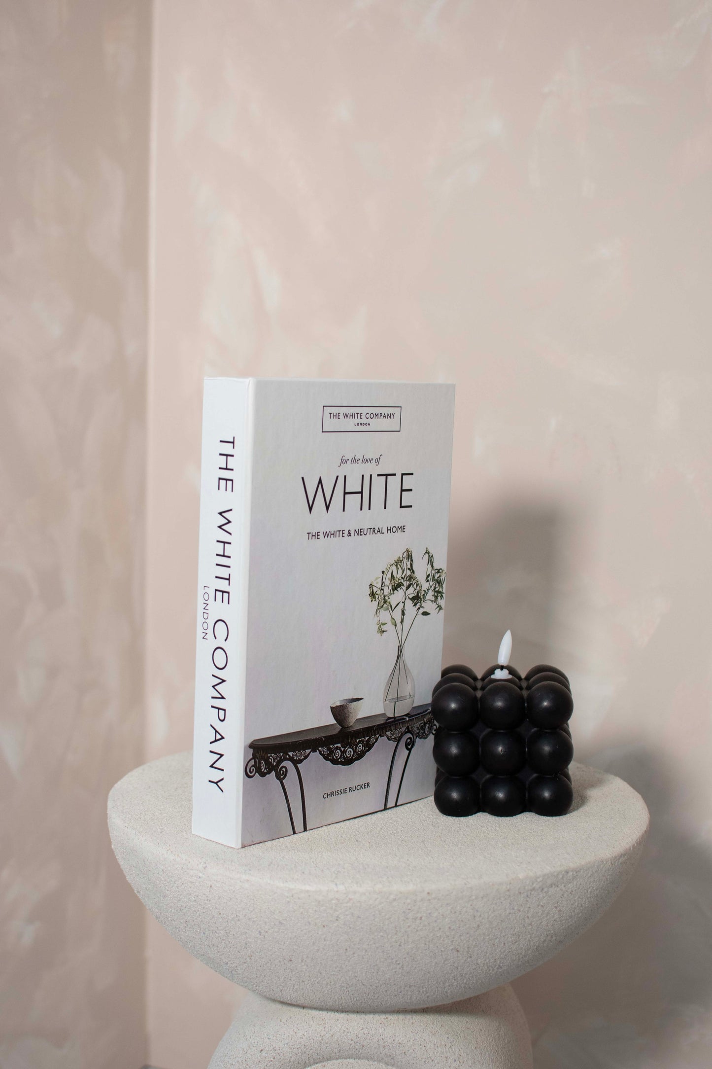 The White Decorative Secret Coffee Table Book Box