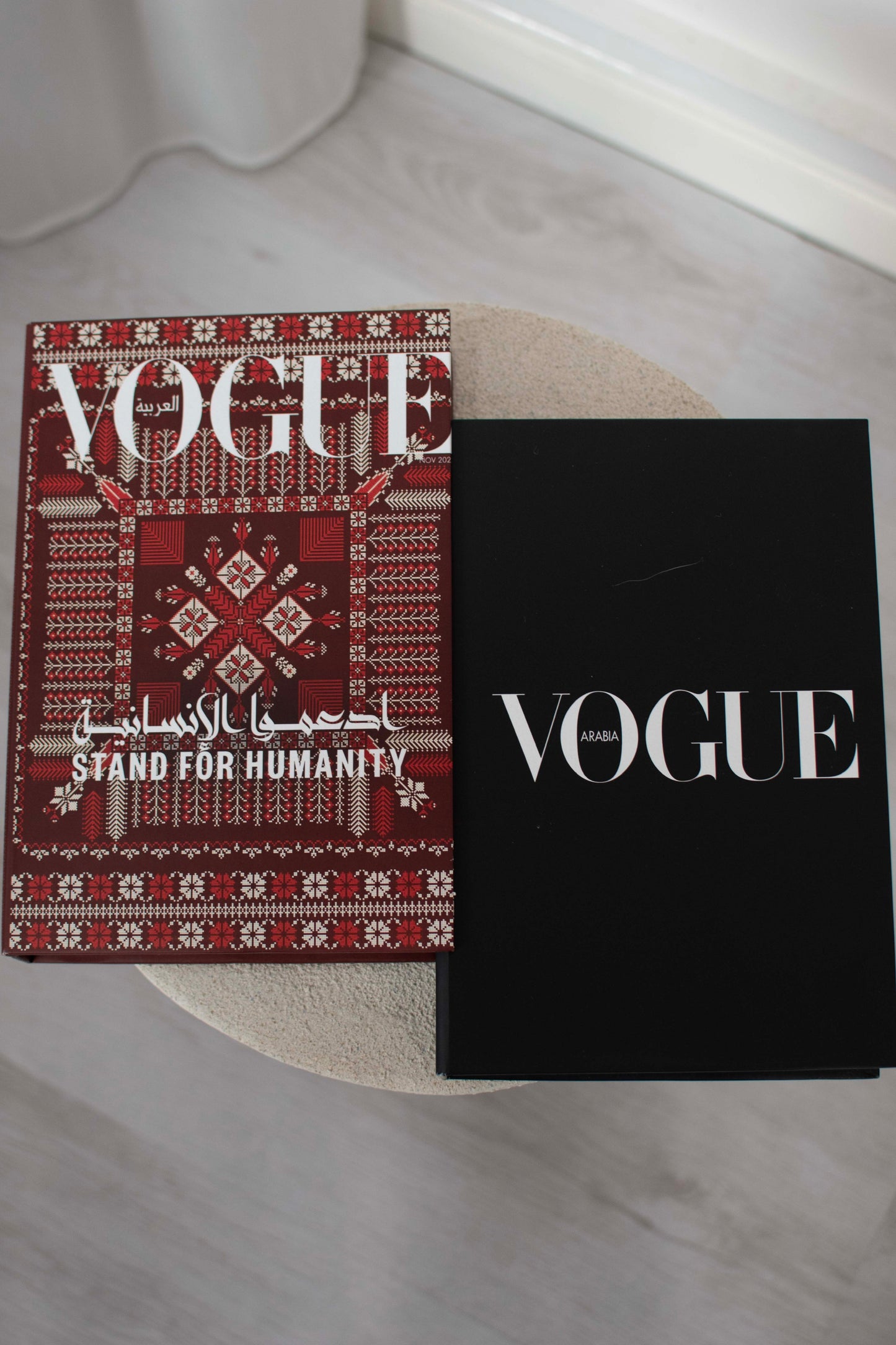 Vogue Stand With Humanity Decorative Secret Coffee Table Book Box