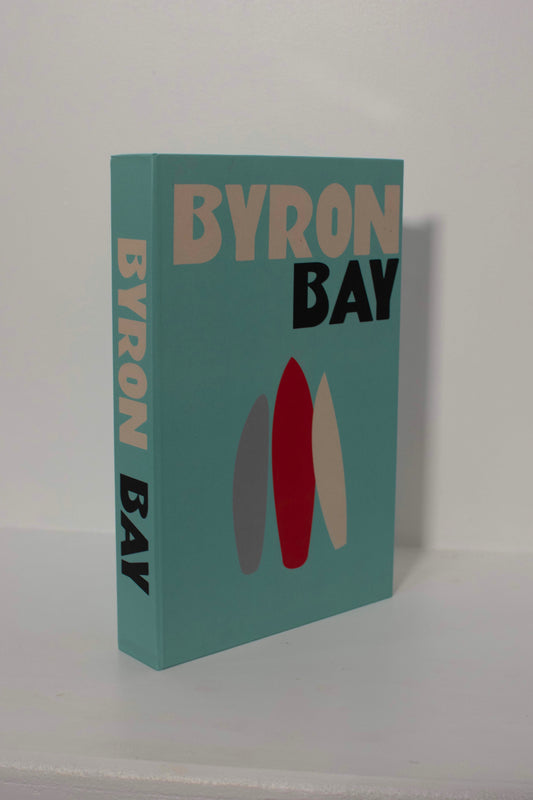 Byron Bay  Travel Decorative Secret Coffee Table Book Box