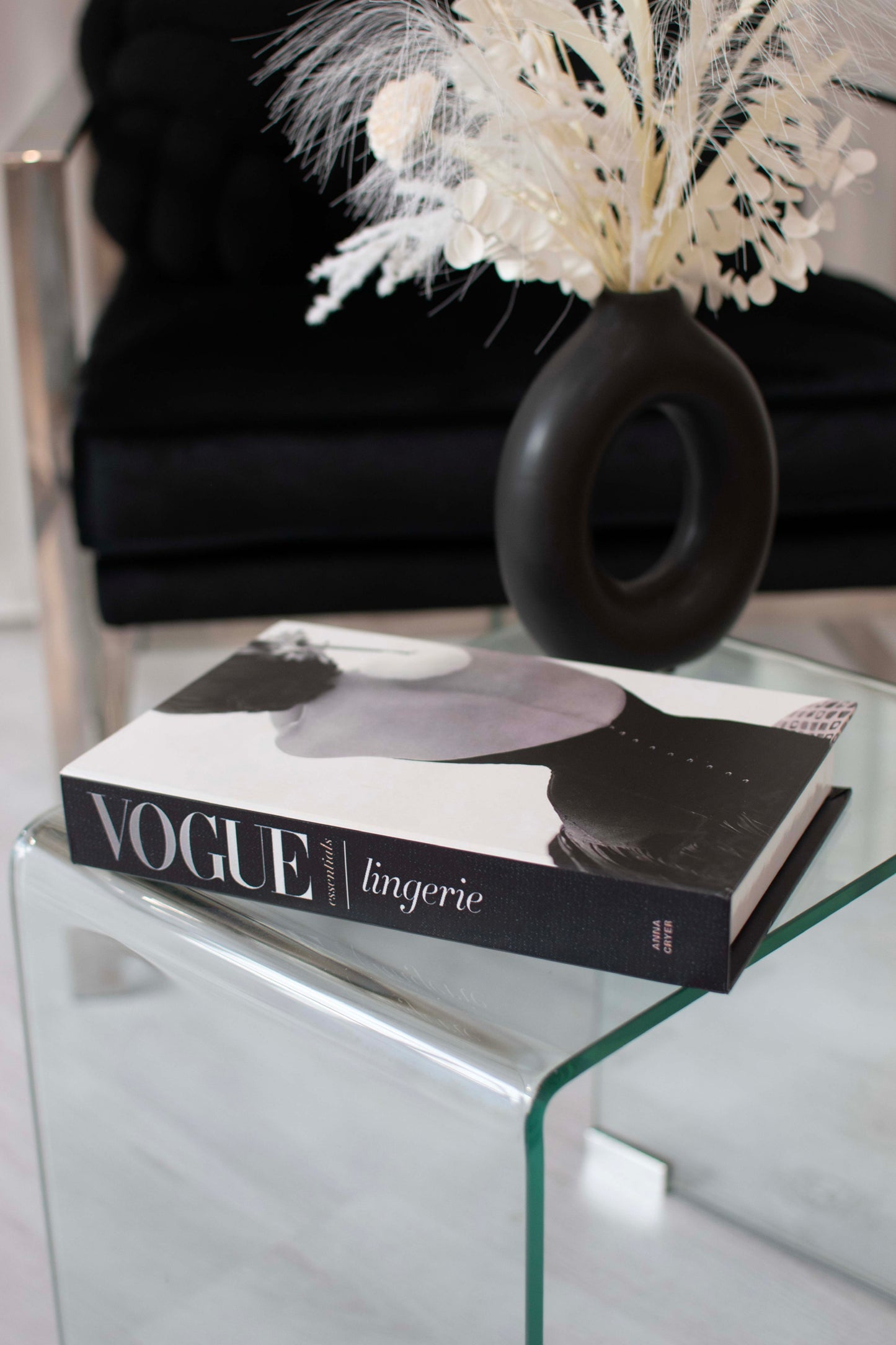 Vogue Lingerie Decorative Secret Coffee Table Book Box