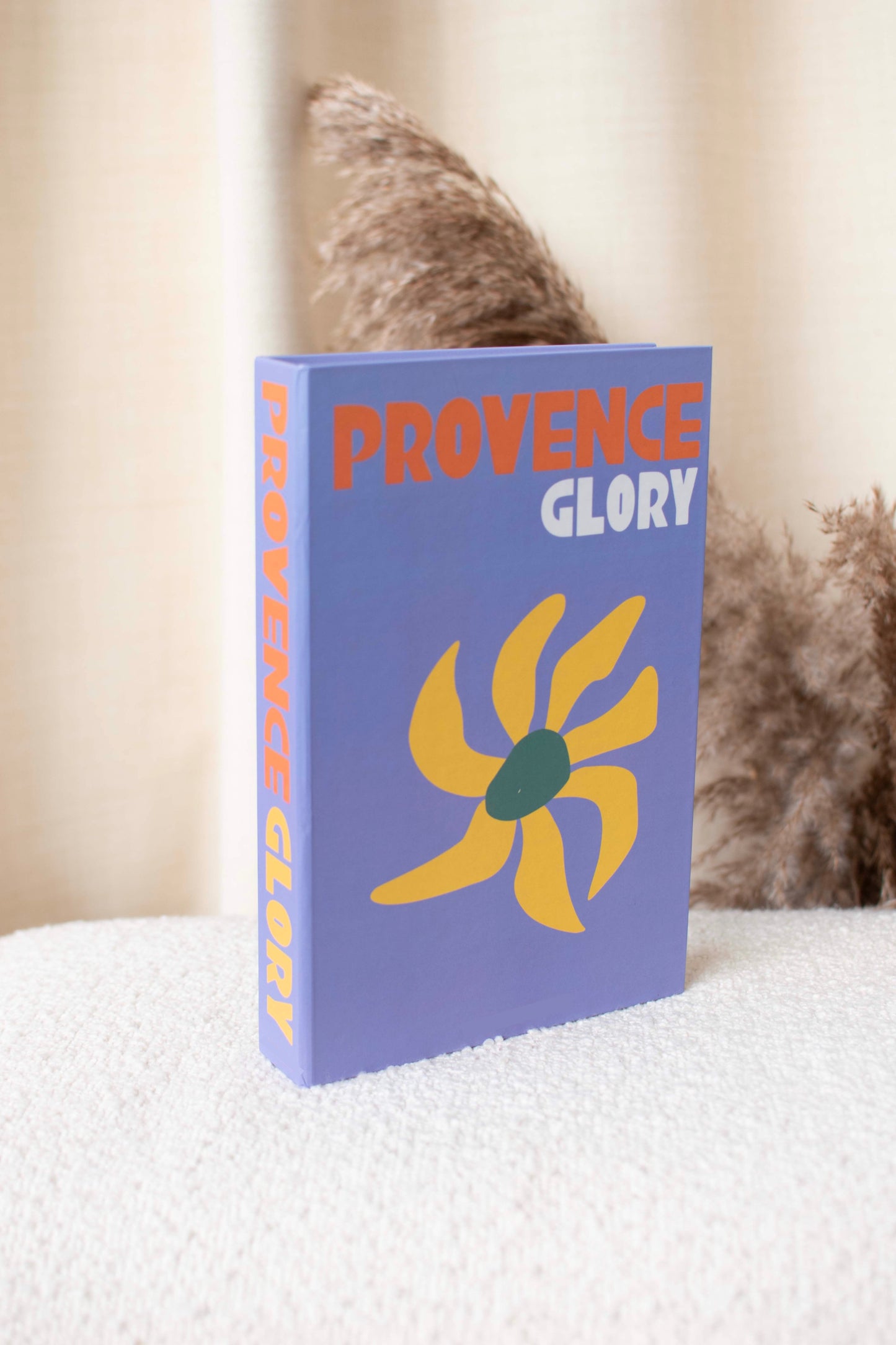 Provence Glory Travel Decorative Secret Coffee Table Book Box