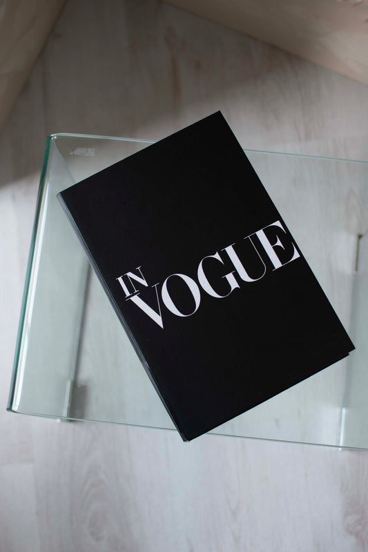 In Vogue Black Decorative Secret Coffee Table Book Box