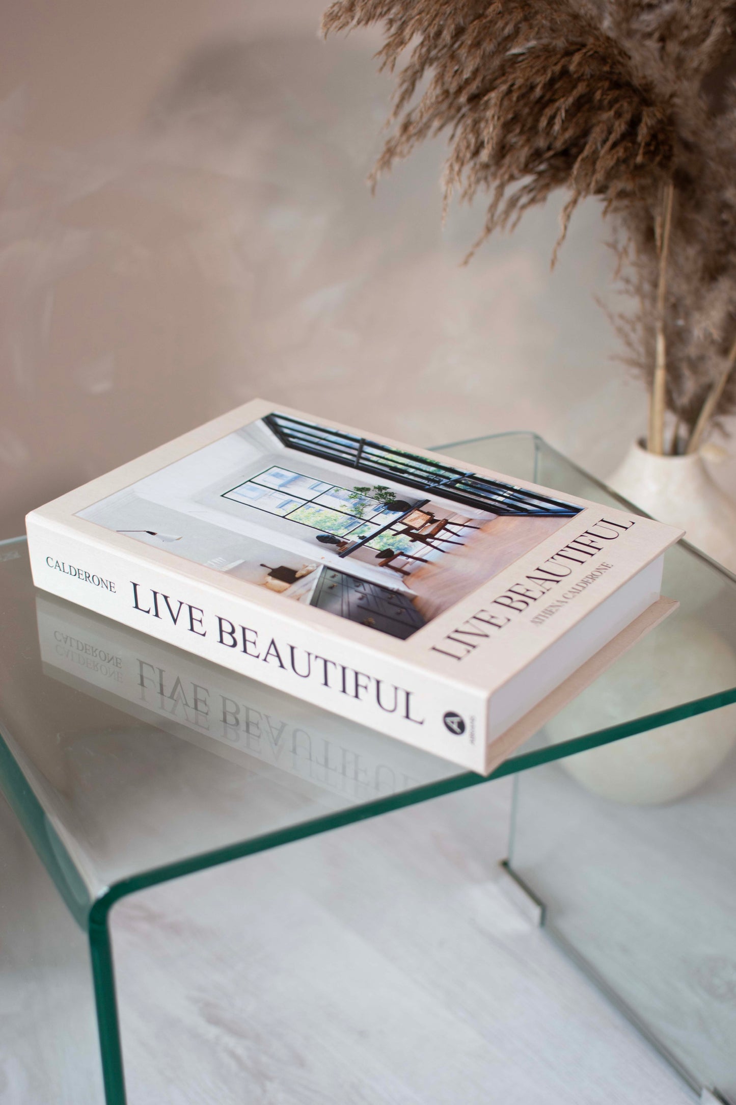 Live Beautiful Decorative Secret Coffee Table Book Box