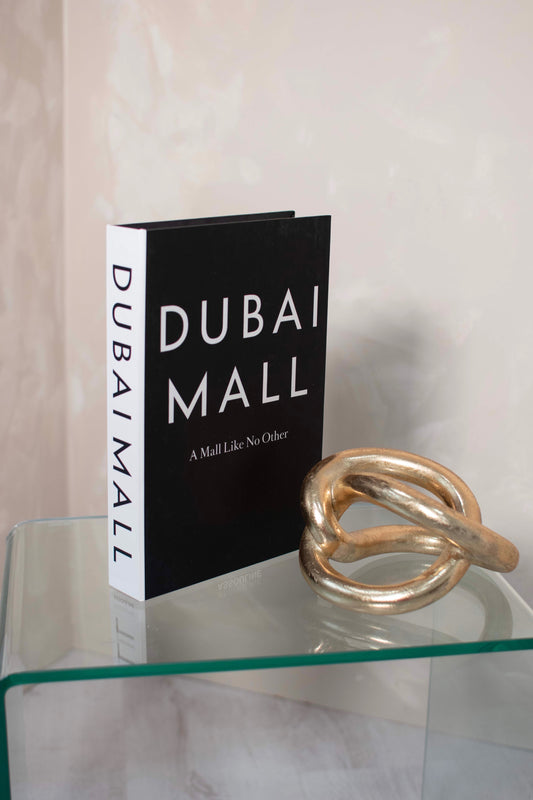 Dubai Mall Monochrome Travel Decorative Secret Coffee Table Book Box