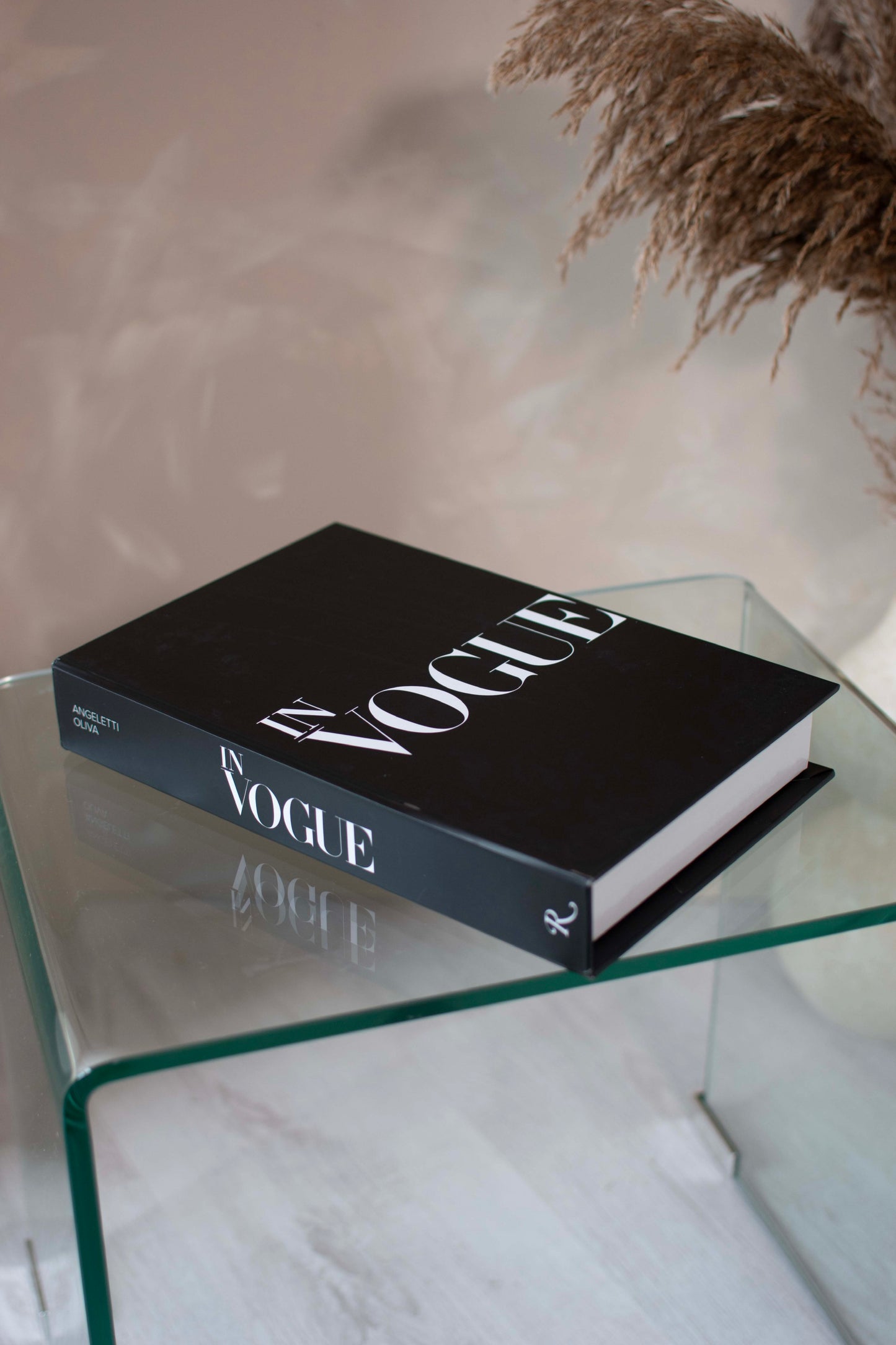 In Vogue Black Decorative Secret Coffee Table Book Box