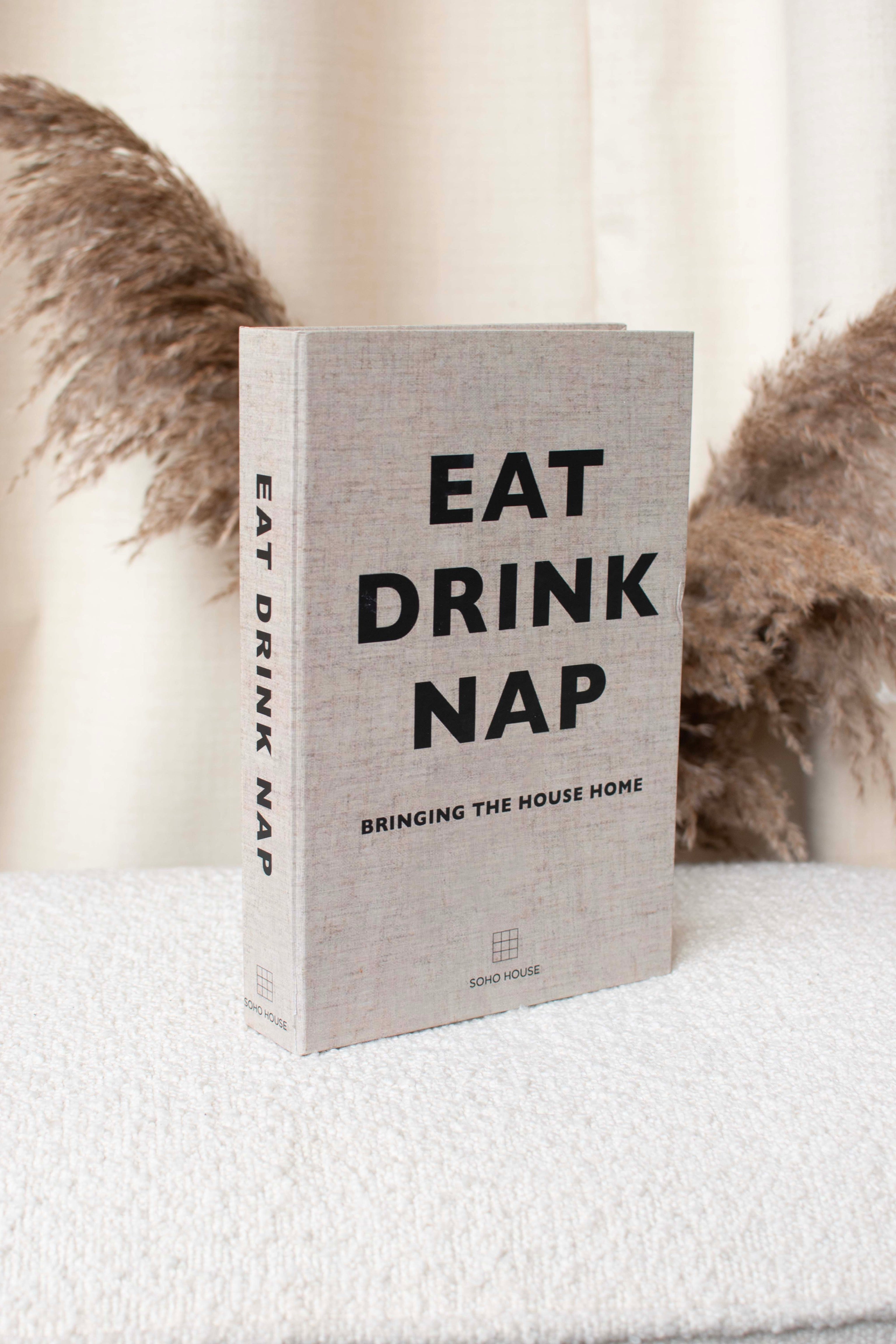 Eat Drink Nap Decorative Secret Coffee Table Book Box – NAZZ