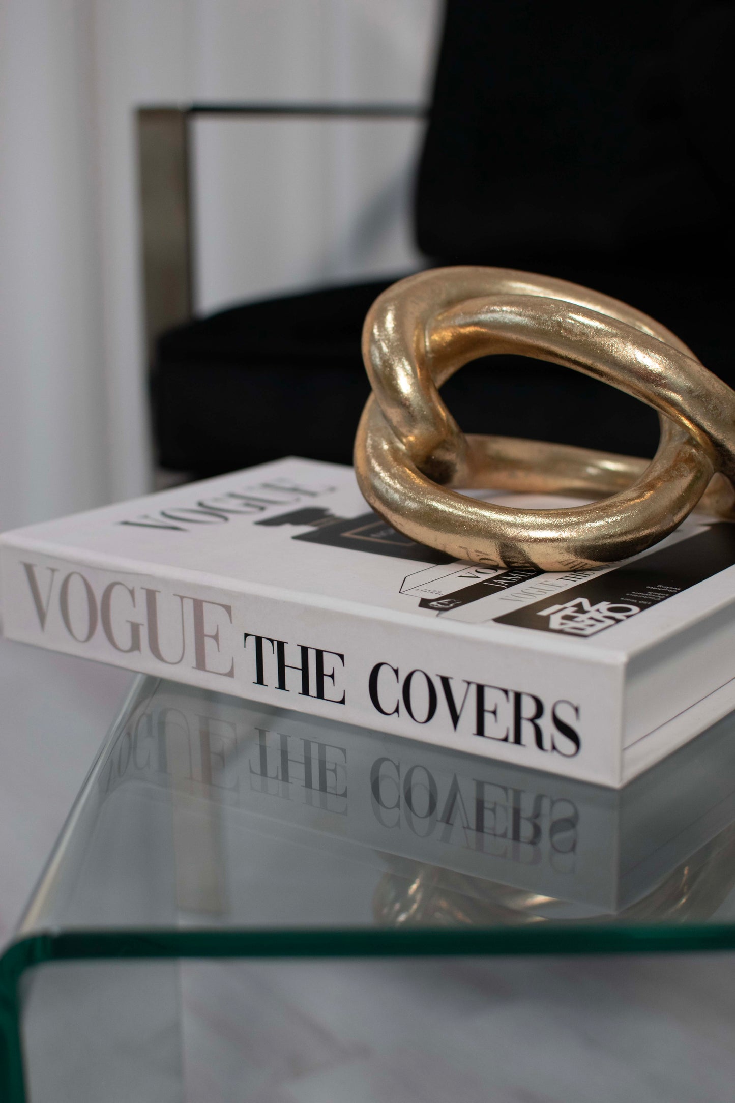 Vogue Covers Decorative Secret Coffee Table Book Box