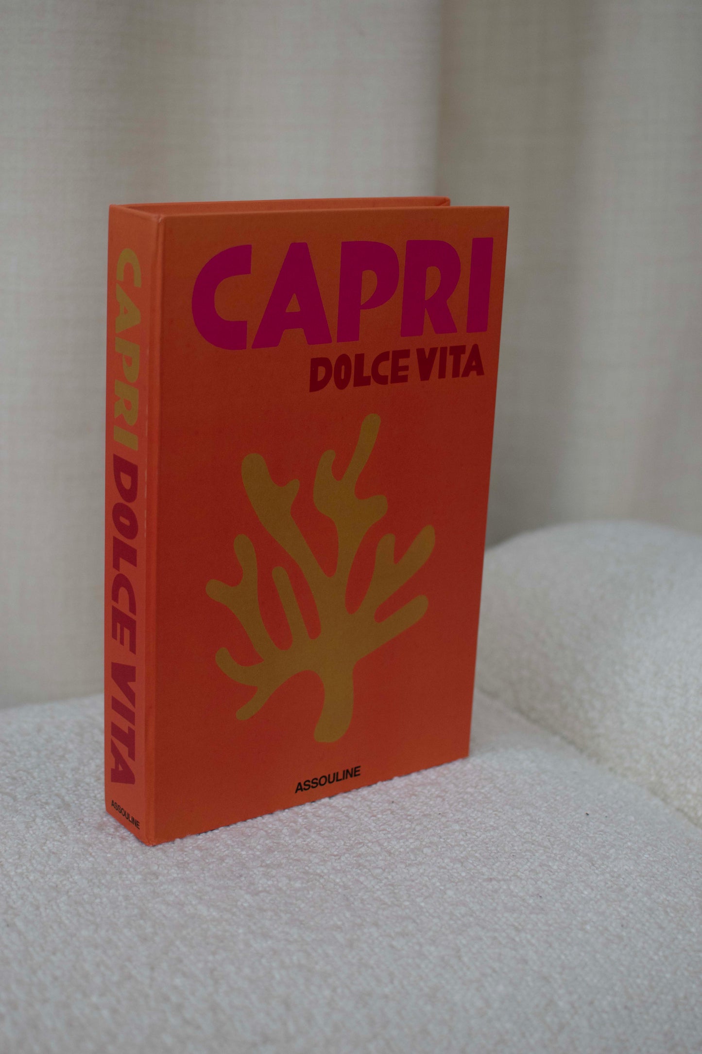 Capri Dolce Vita Bohemia Travel Decorative Secret Coffee Table Book Box