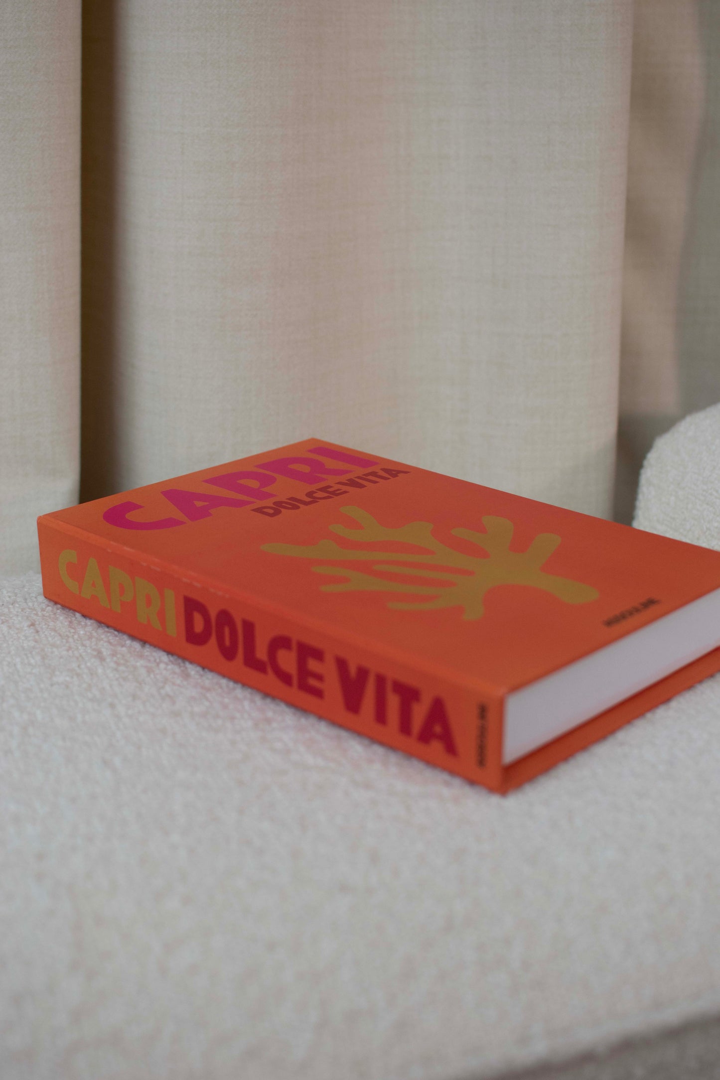 Capri Dolce Vita Bohemia Travel Decorative Secret Coffee Table Book Box
