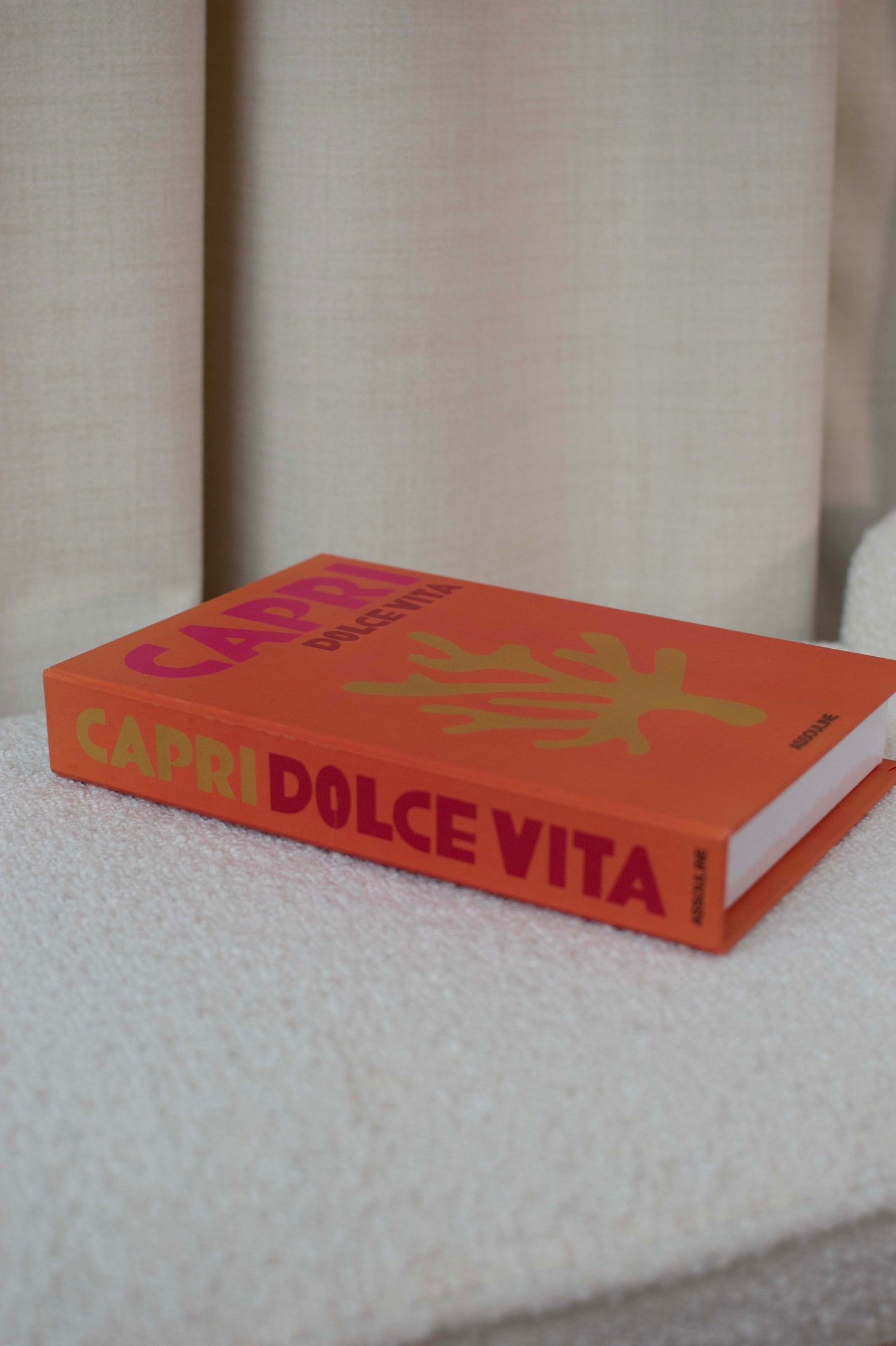 Capri Dolce Vita Bohemia Travel Decorative Secret Coffee Table Book Box