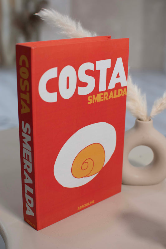 Costa Smeralda Bohemia Travel Decorative Secret Coffee Table Book Box