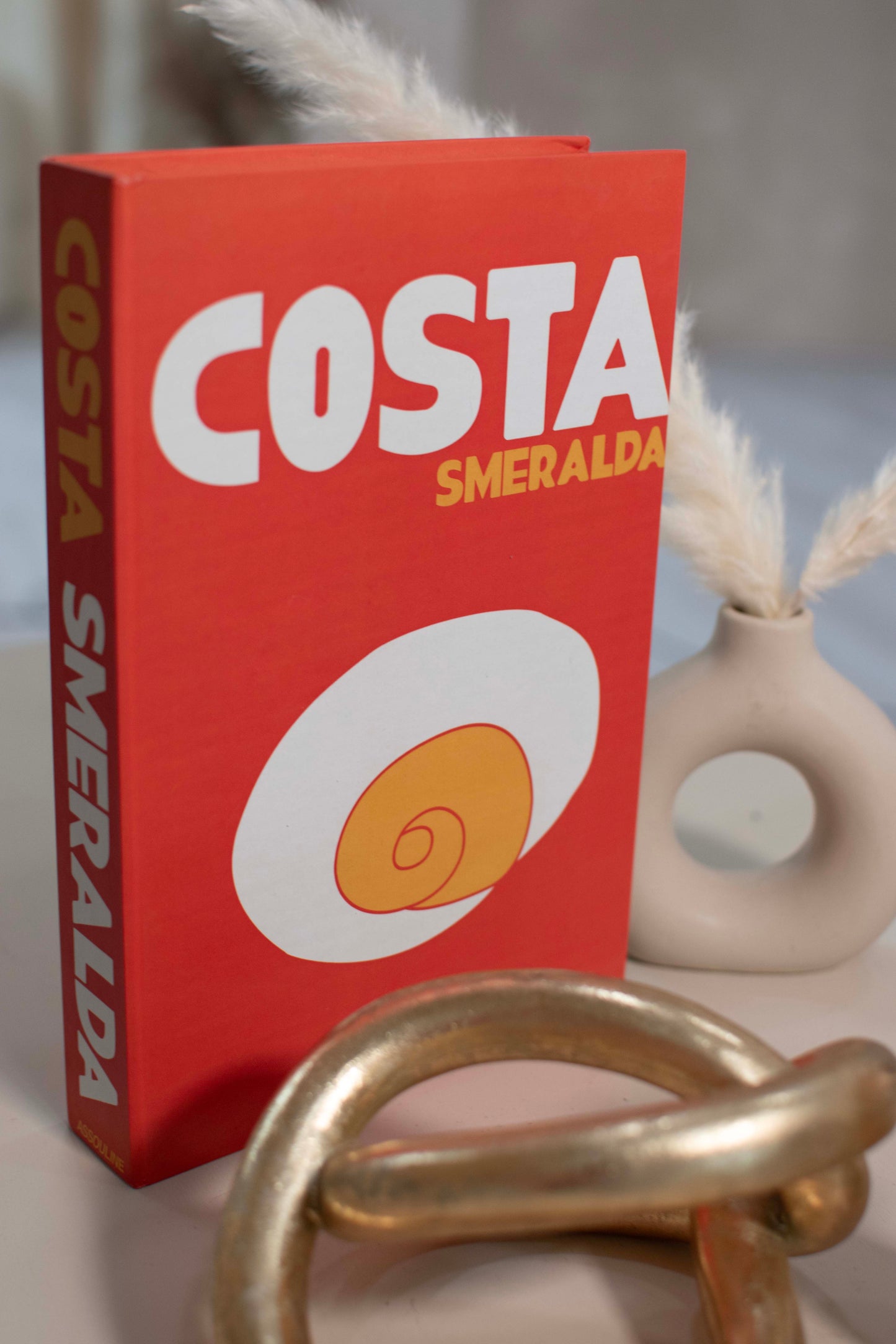 Costa Smeralda Bohemia Travel Decorative Secret Coffee Table Book Box