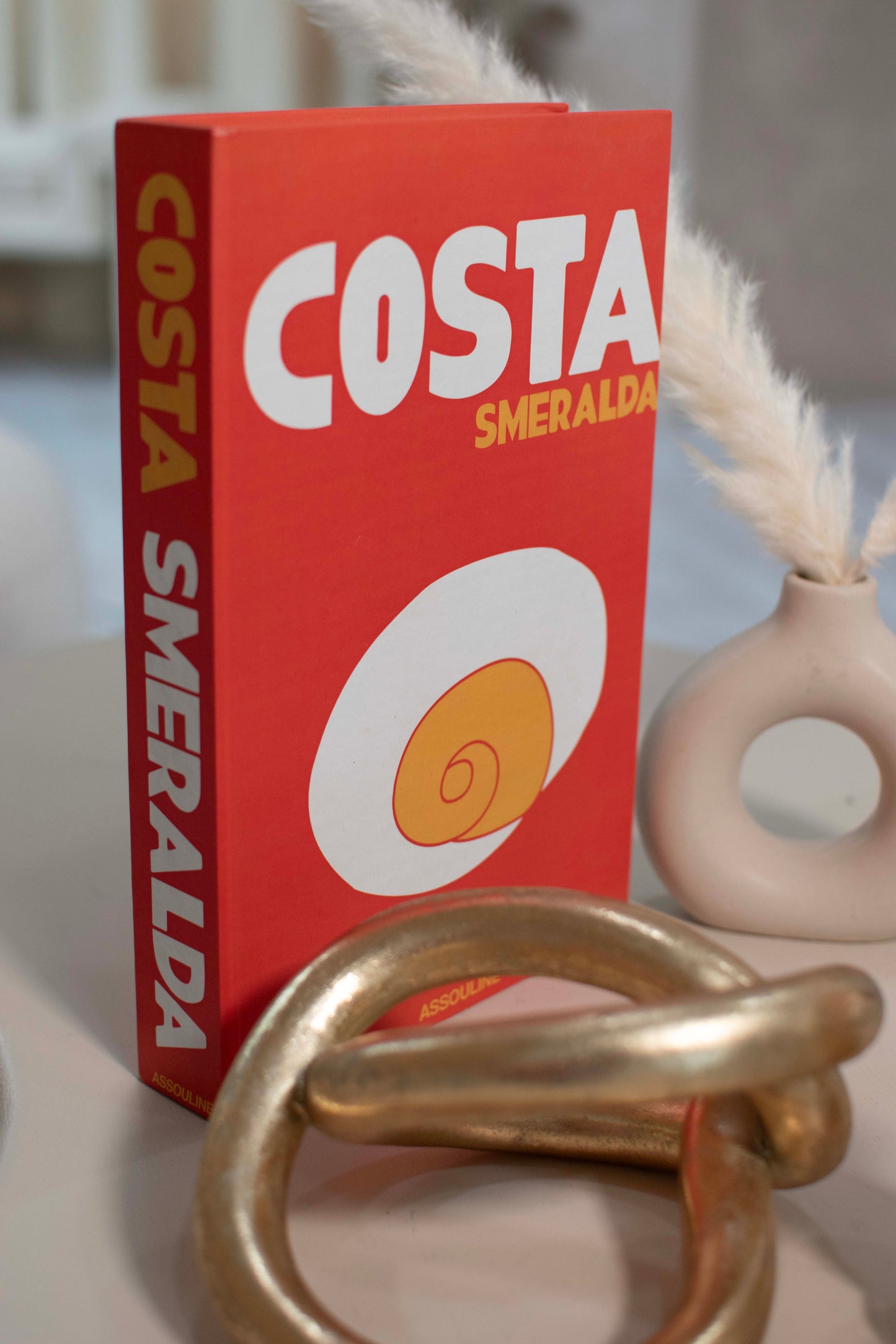 Costa Smeralda Bohemia Travel Decorative Secret Coffee Table Book Box