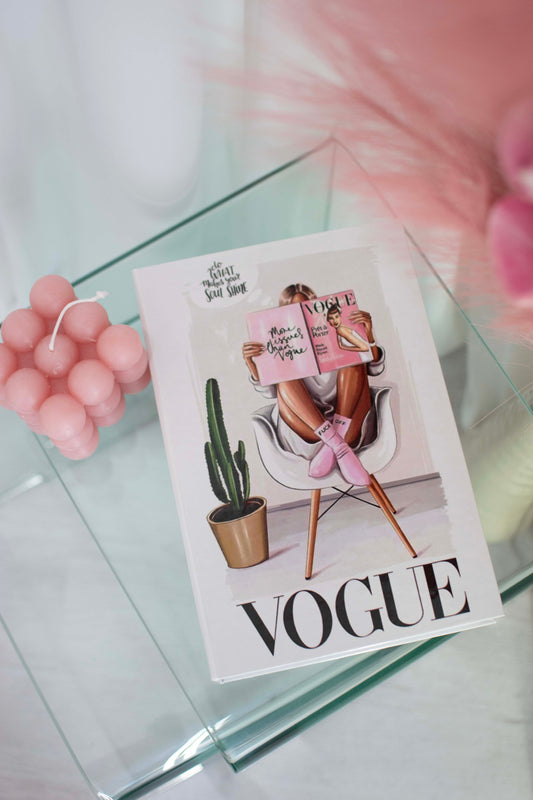 Vogue Pink Decorative Secret Coffee Table Book Box