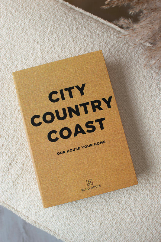 City Country Coast Decorative Secret Coffee Table Book Box